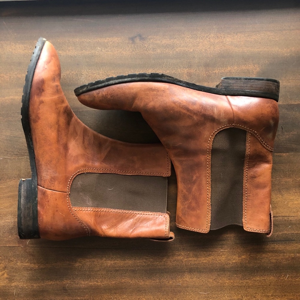 Cole Haan x Nike Brown Chelsea Boots